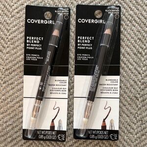 COVERGIRL Perfect Blend Black Brown Eye Pencil Duo